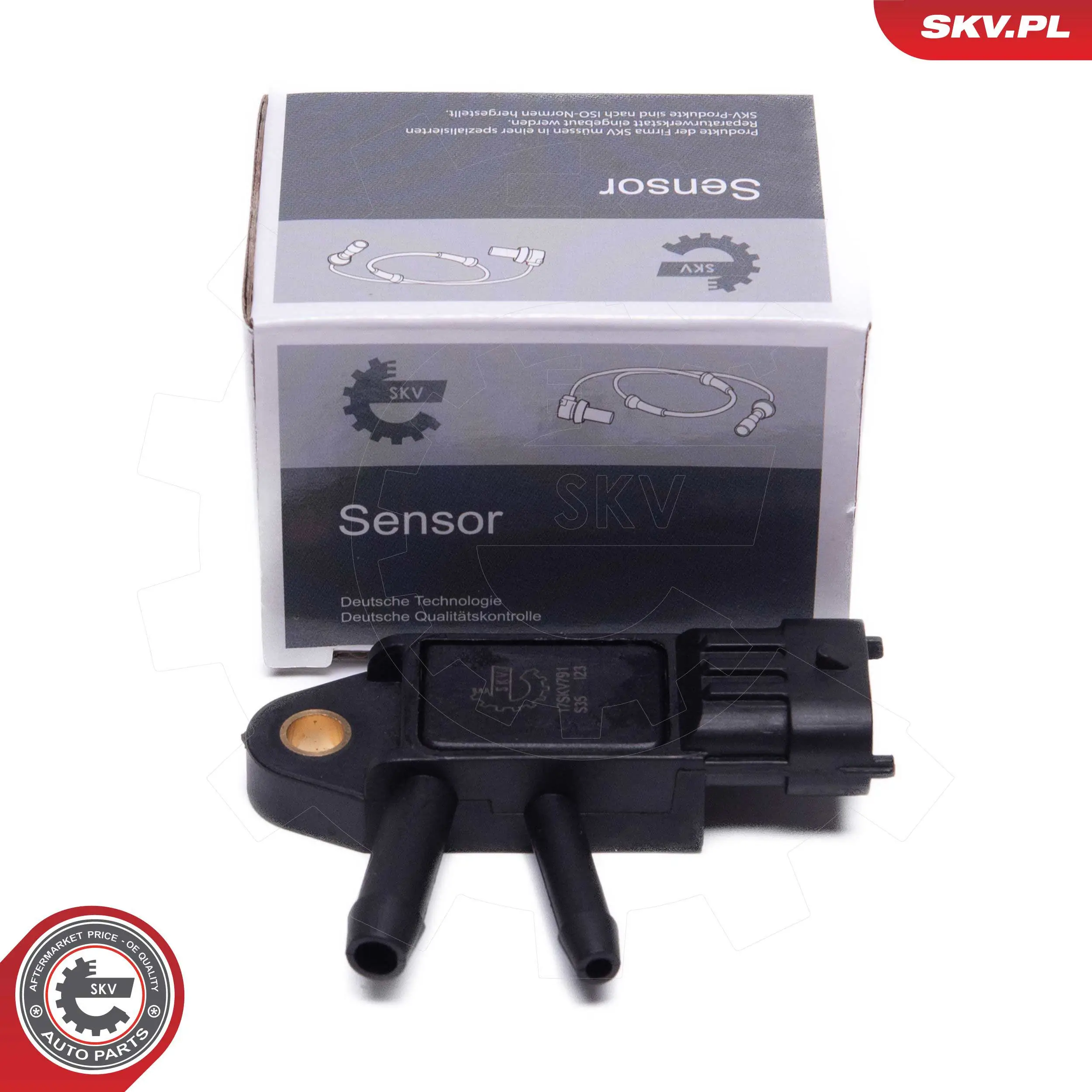 Sensor, exhaust pressure